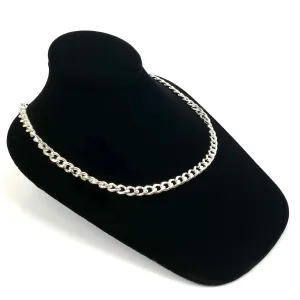 Stunning 20” Sterling Silver Curb Chain, Sku SM96LC-20