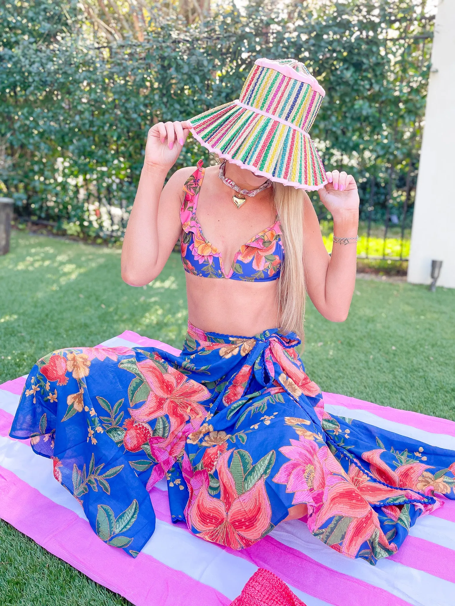 Summer Fruit High Waist Bikini Bottom