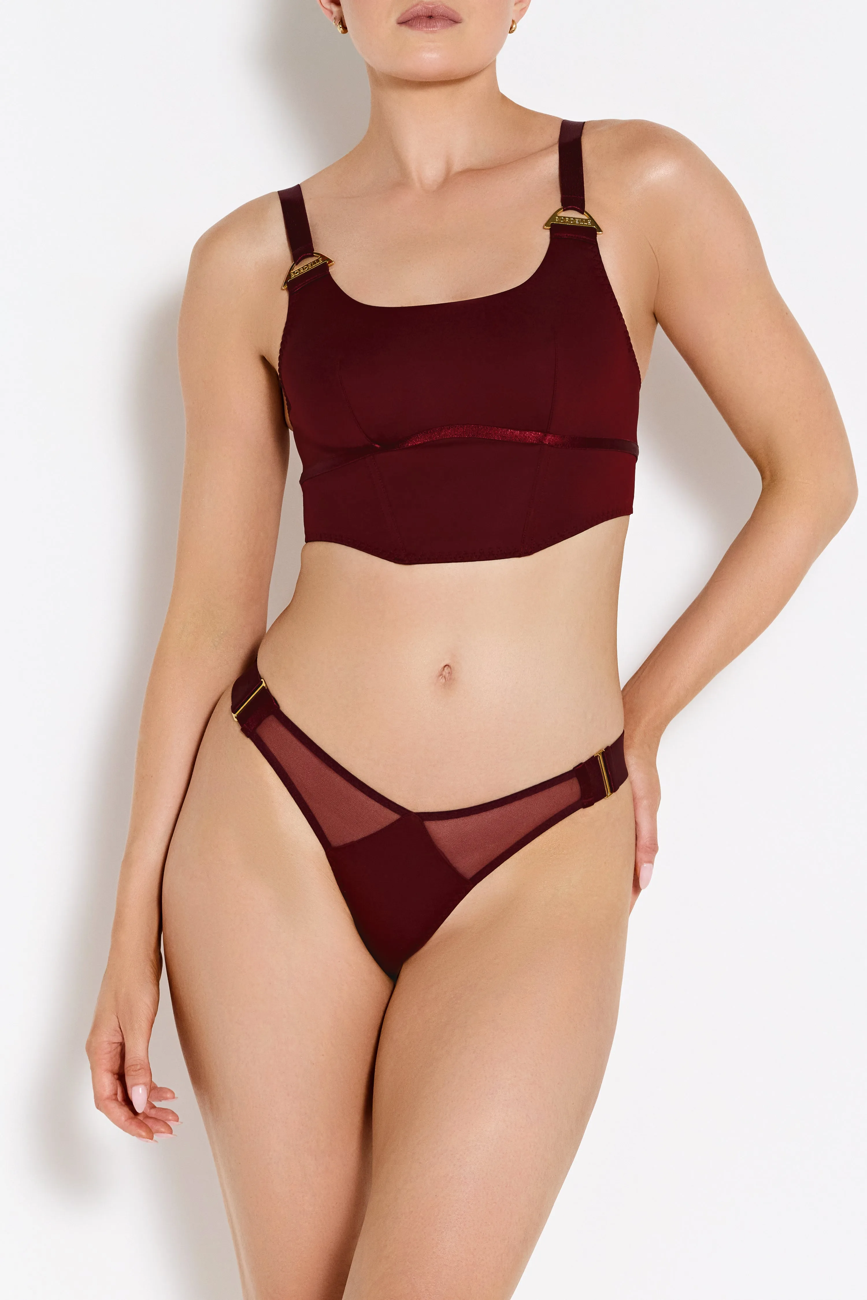Syra Wide Strap Thong