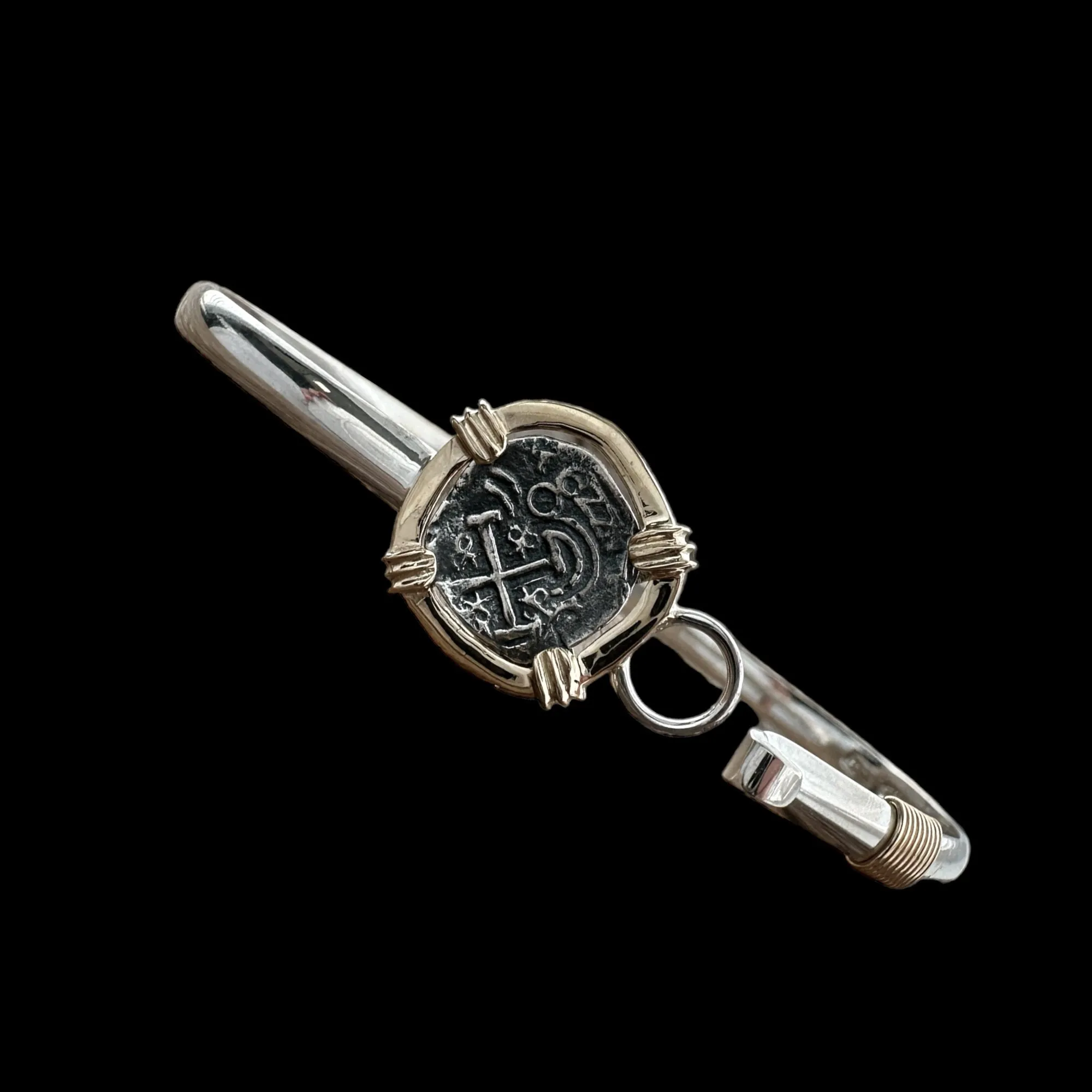 Tales of the ATOCHA - Atocha re-creation bracelet in 14K gold and sterling silver mount