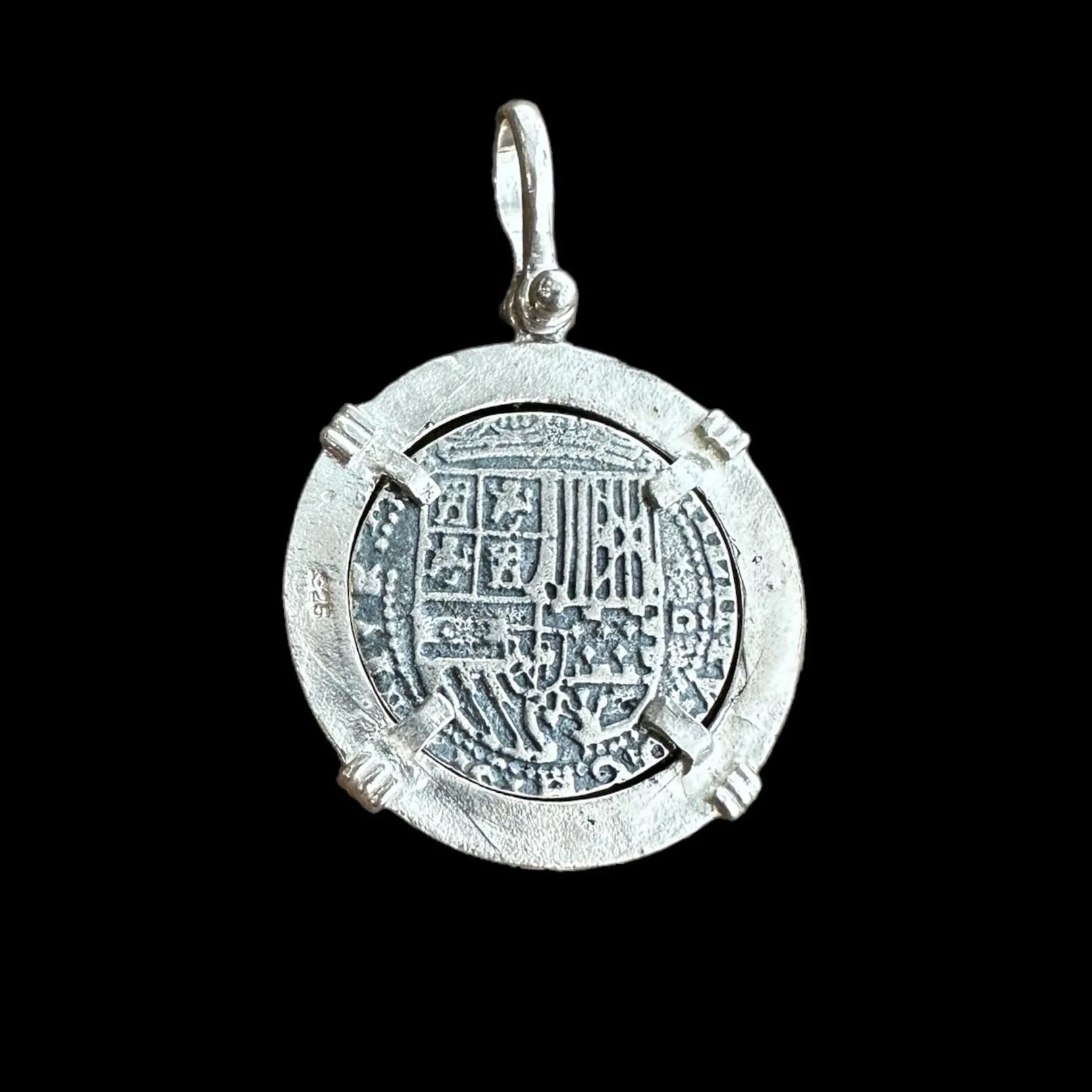 Tales of the ATOCHA - Atocha Re-creation Coin Pendant in Silver Mount