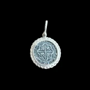Tales of the ATOCHA - Atocha Re-creation Coin Pendant in Silver Mount