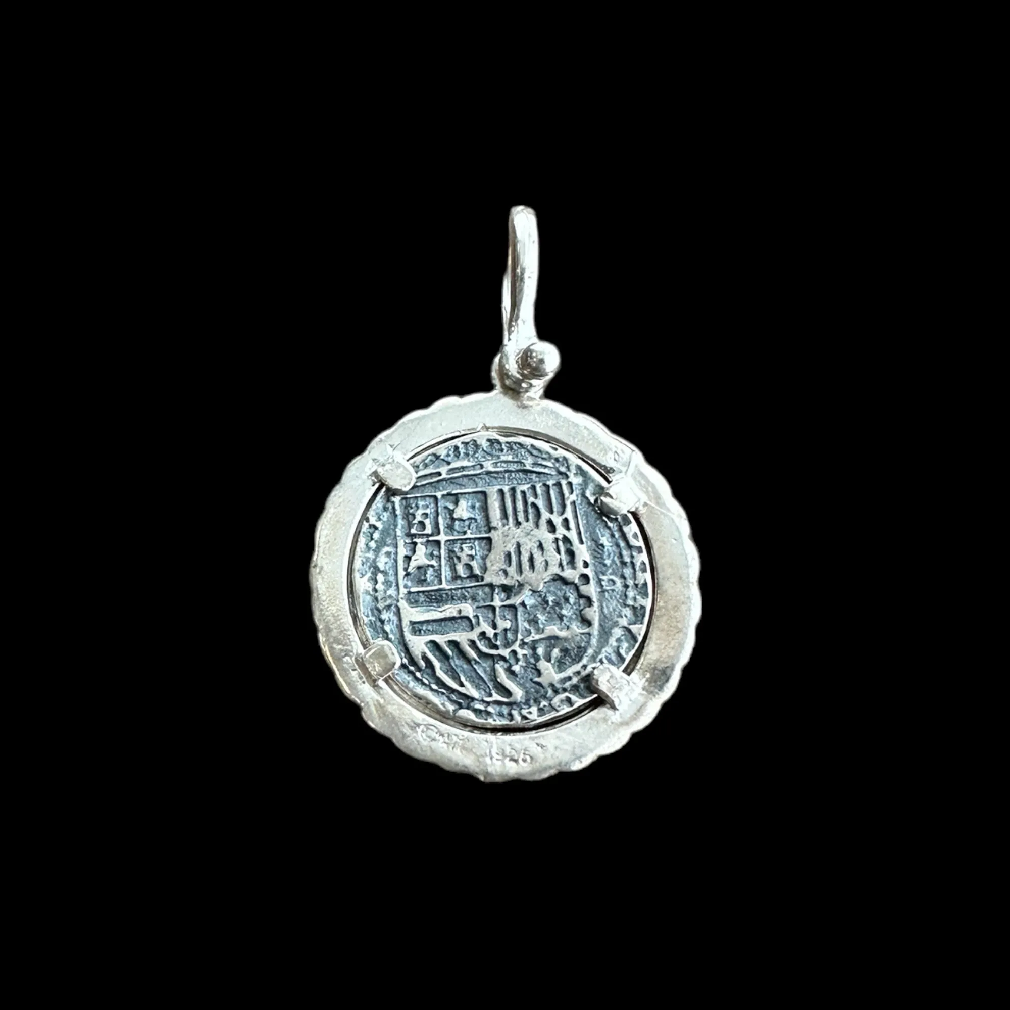 Tales of the ATOCHA - Atocha Re-creation Coin Pendant in Silver Mount