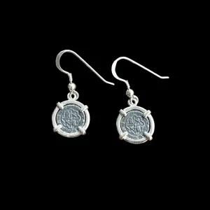 Tales of the ATOCHA - Atocha re-creation mini earrings in Sterling Silver Mount