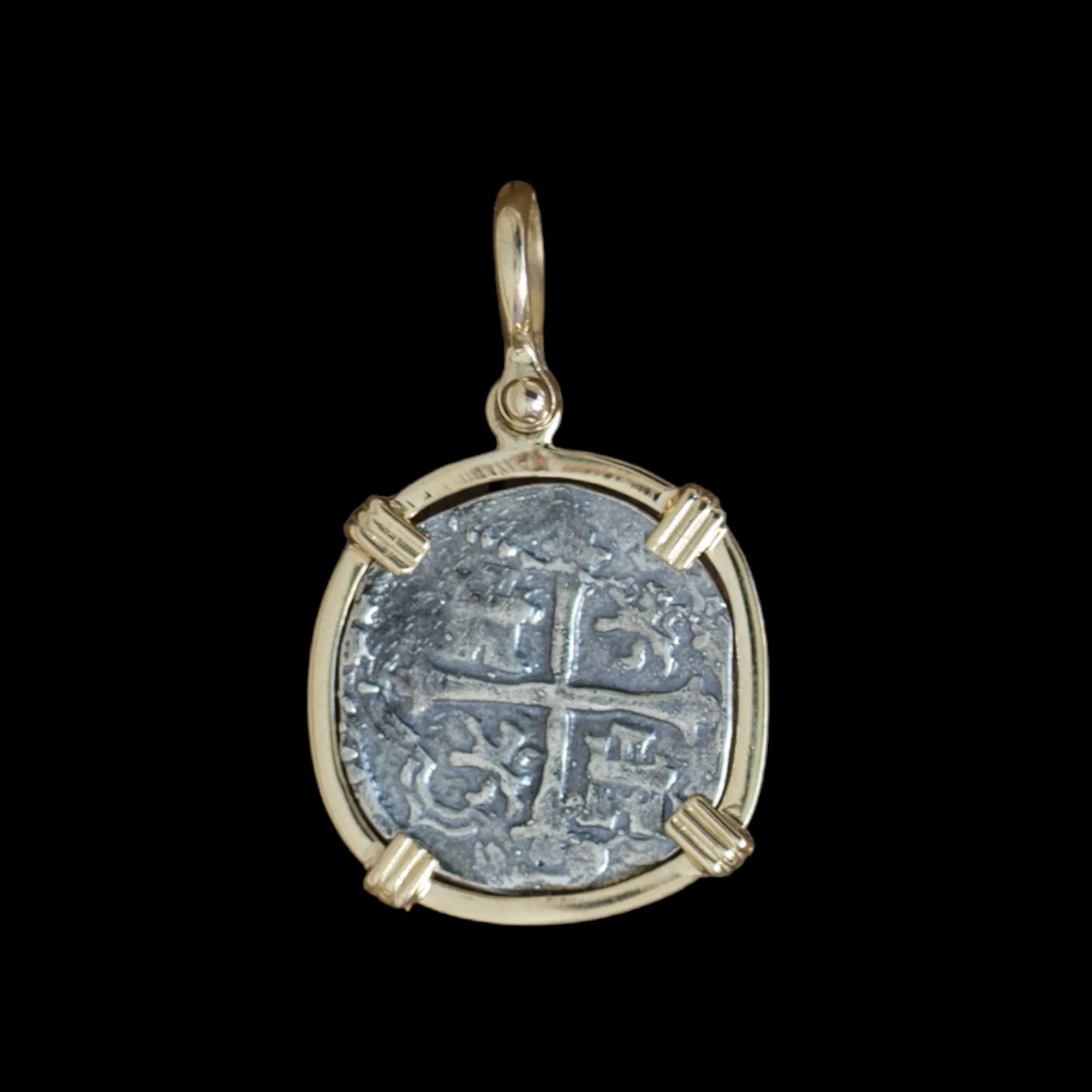 Tales of the ATOCHA - Atocha Re-creation pendant with 14K gold mount