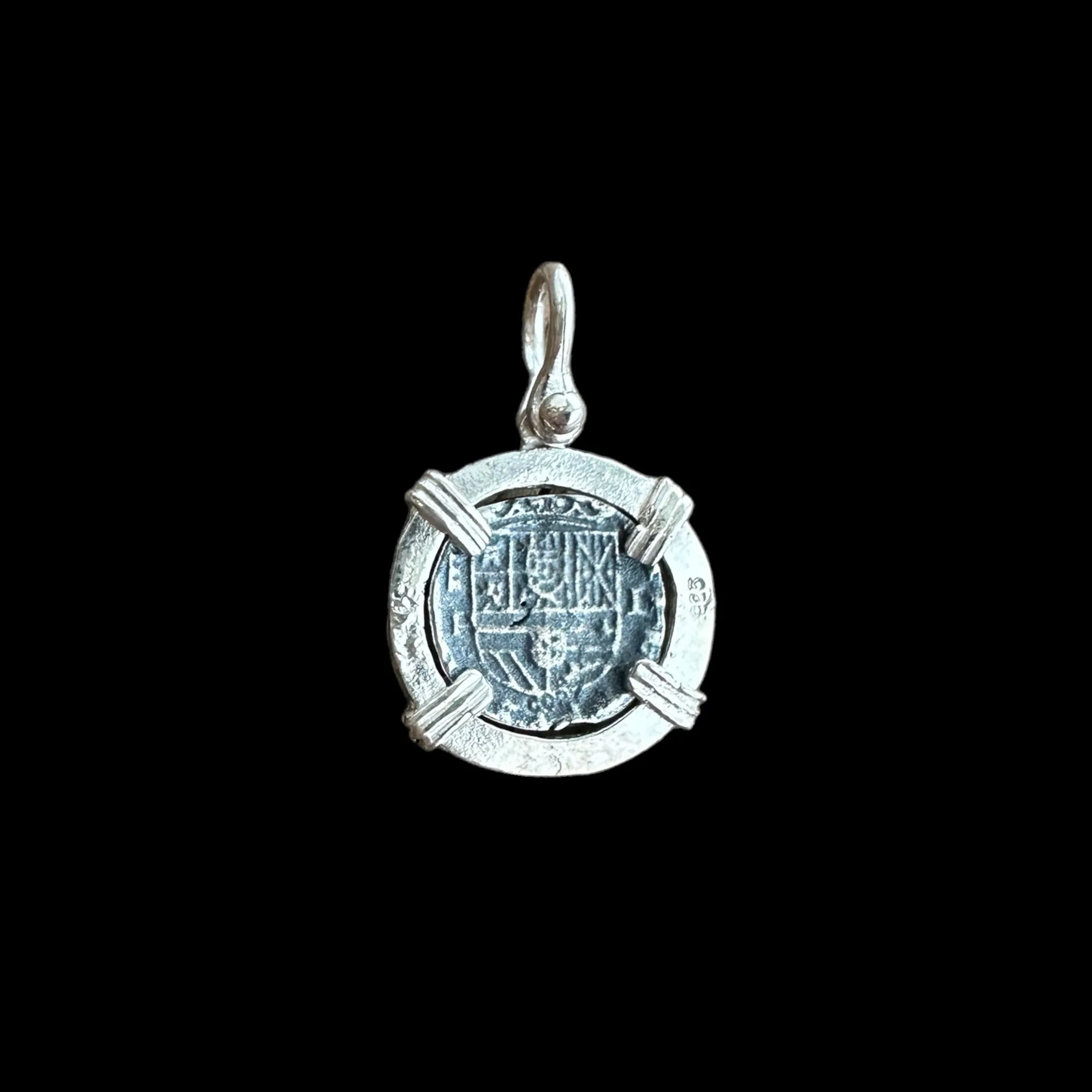 Tales of the ATOCHA - Atocha Re-creation Small Coin Pendant in Silver Mount