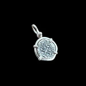 Tales of the ATOCHA - Atocha Re-creation Small Coin Pendant in Sterling Silver Mount