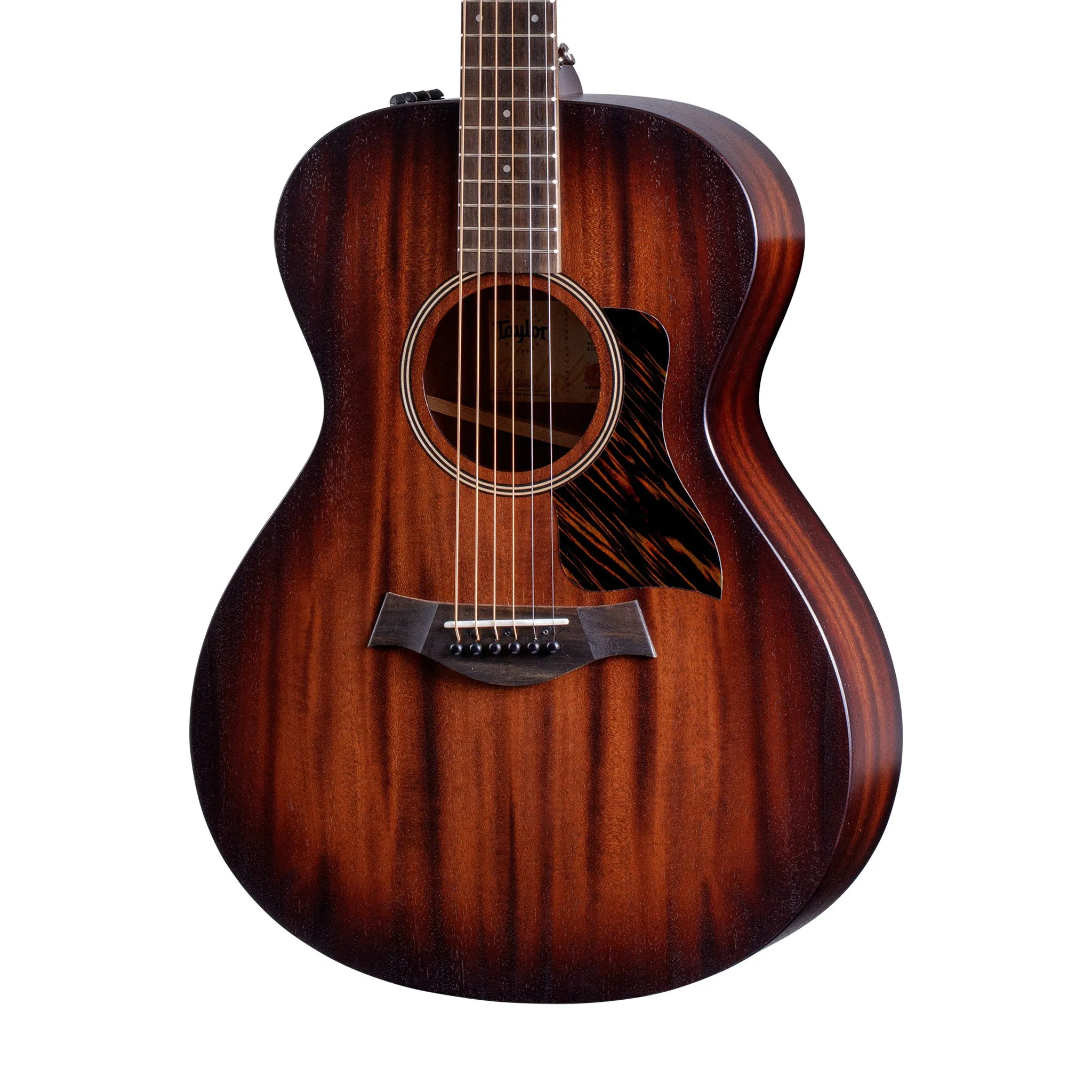 Taylor American Dream AD22e Grand Concert Mahogany Acoustic Guitar, Shaded Edge Burst