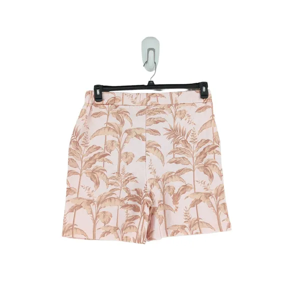 Ted Baker Henrina Women 4 US 12 Henrina Shorts Pink Jersey Tropical Lounge NEW