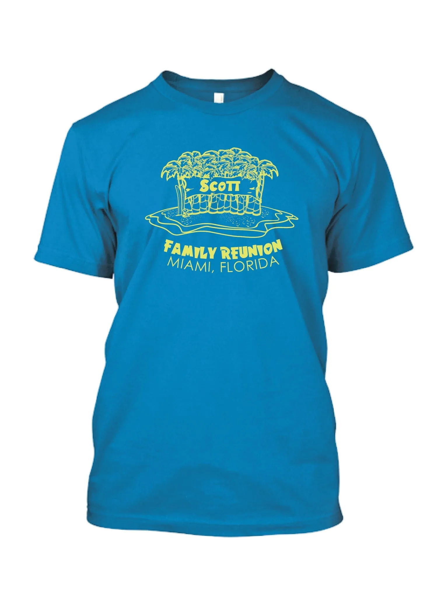 Tropical Family Reunion T-Shirt Design R1-19