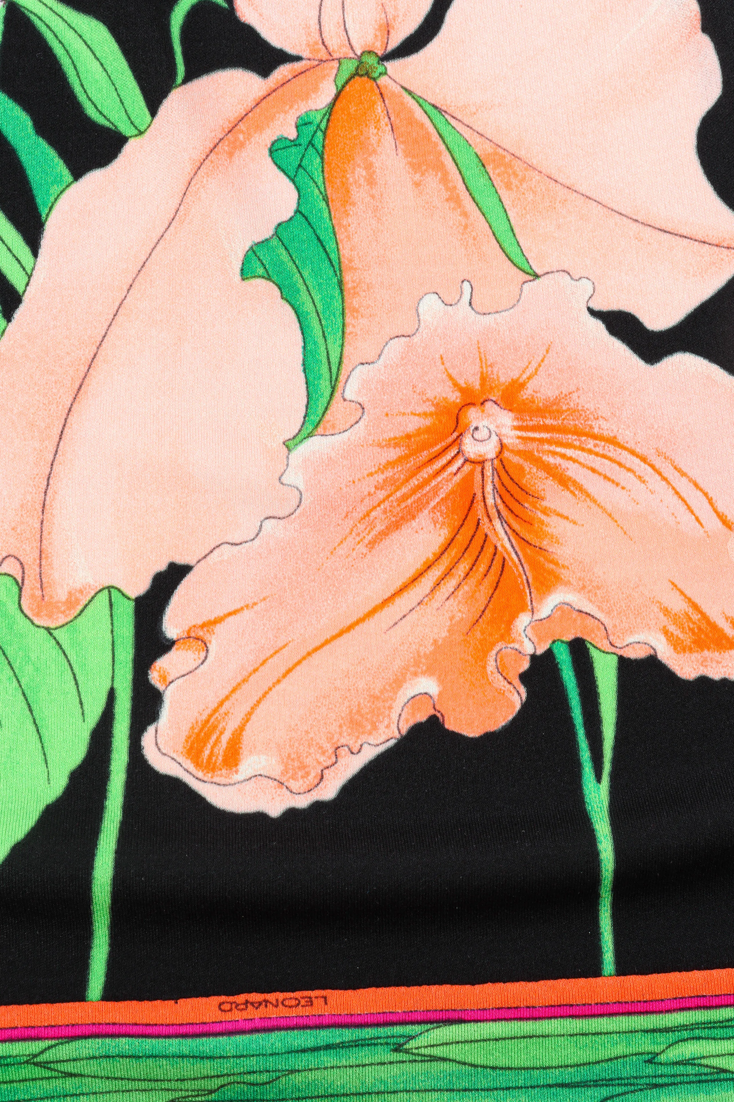 Tropical Floral Button Dress