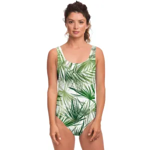 Tropical Floral Green swimsuit