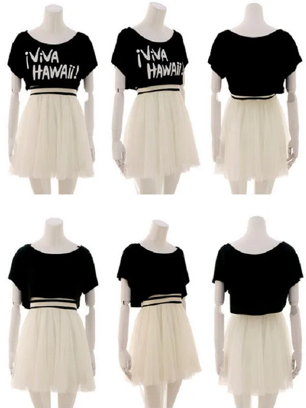 tropical vacations crop top