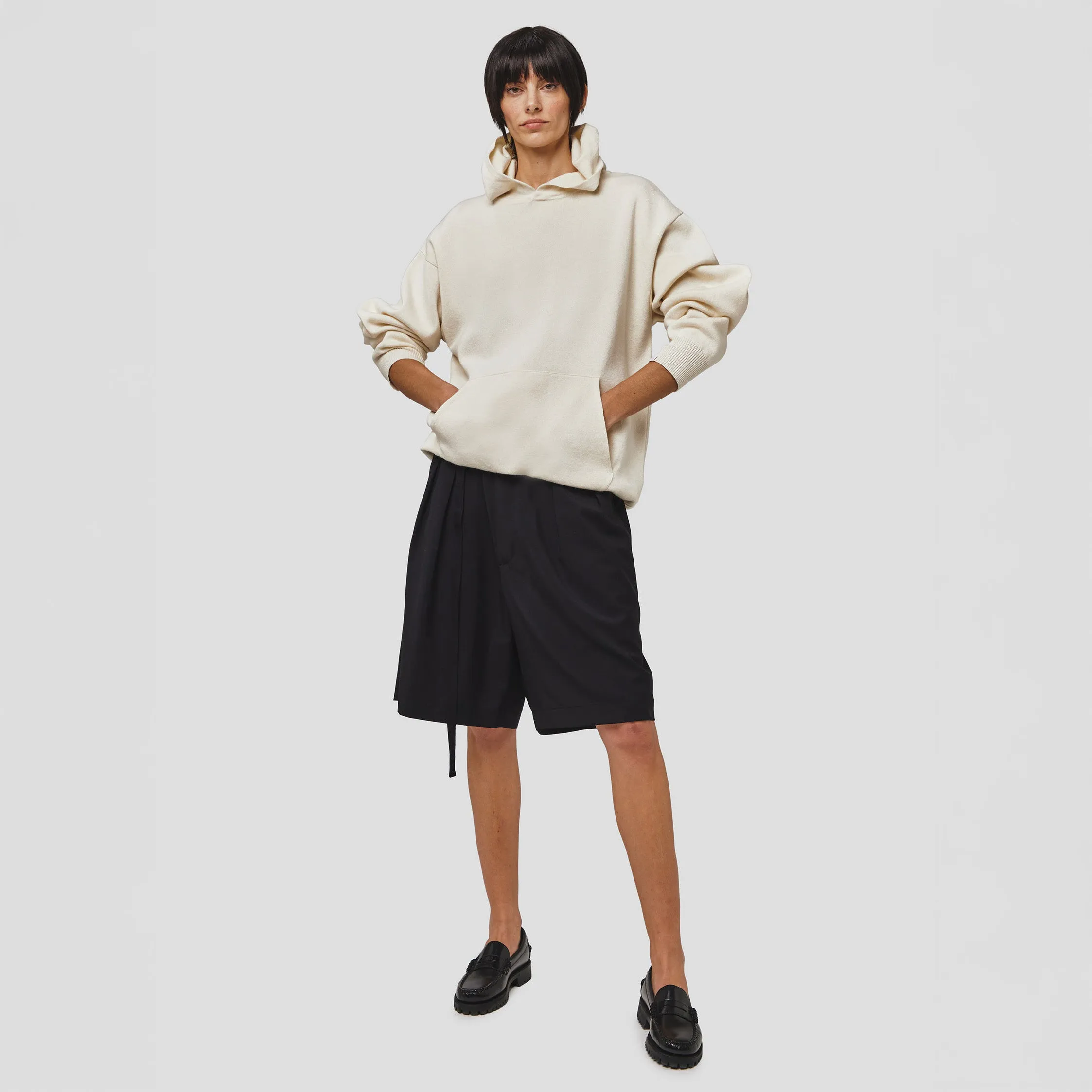 Tropical Wool Basket Short