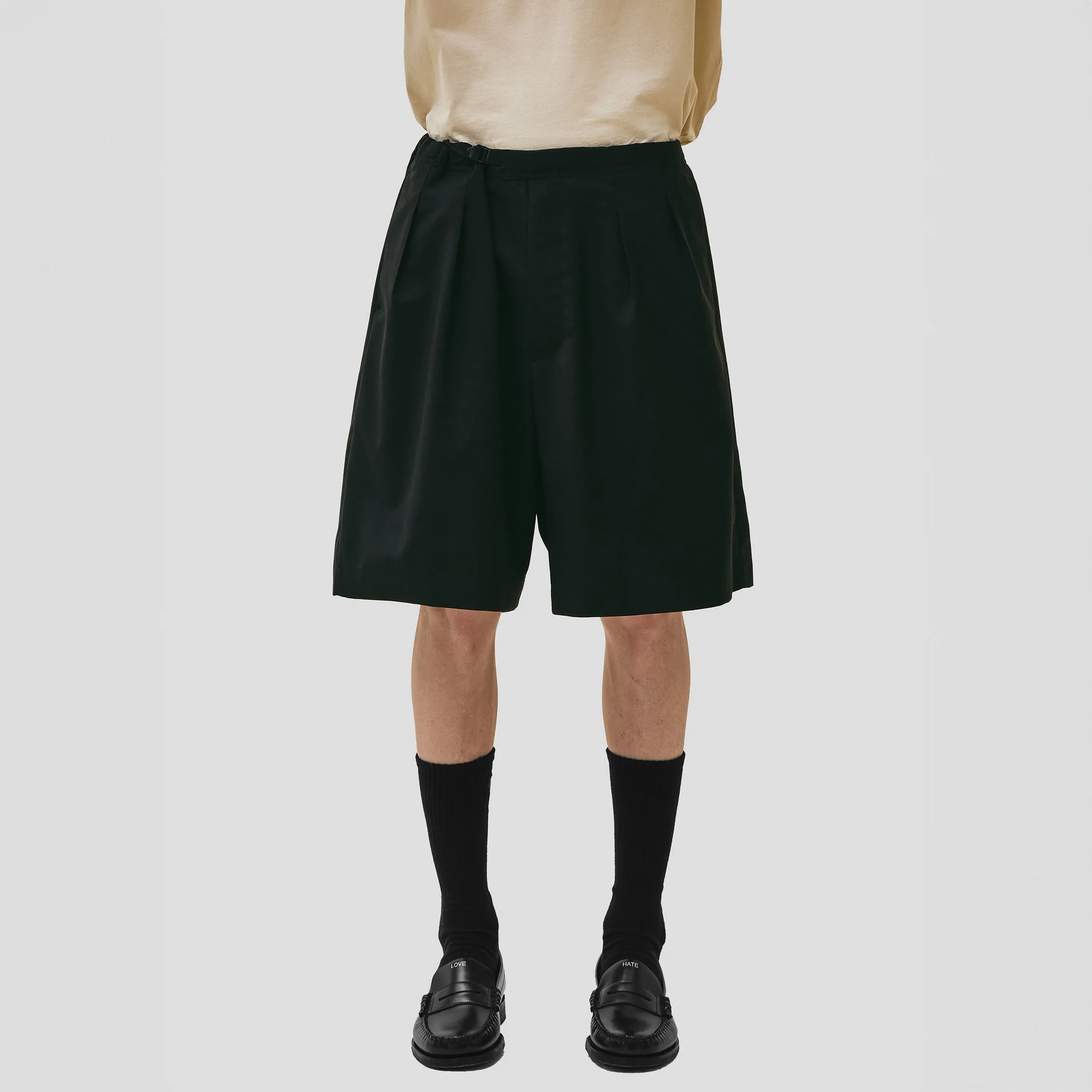 Tropical Wool Basket Short
