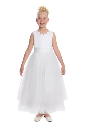 Tulle Maxi Dress in Off White Tutu Dress for Girls