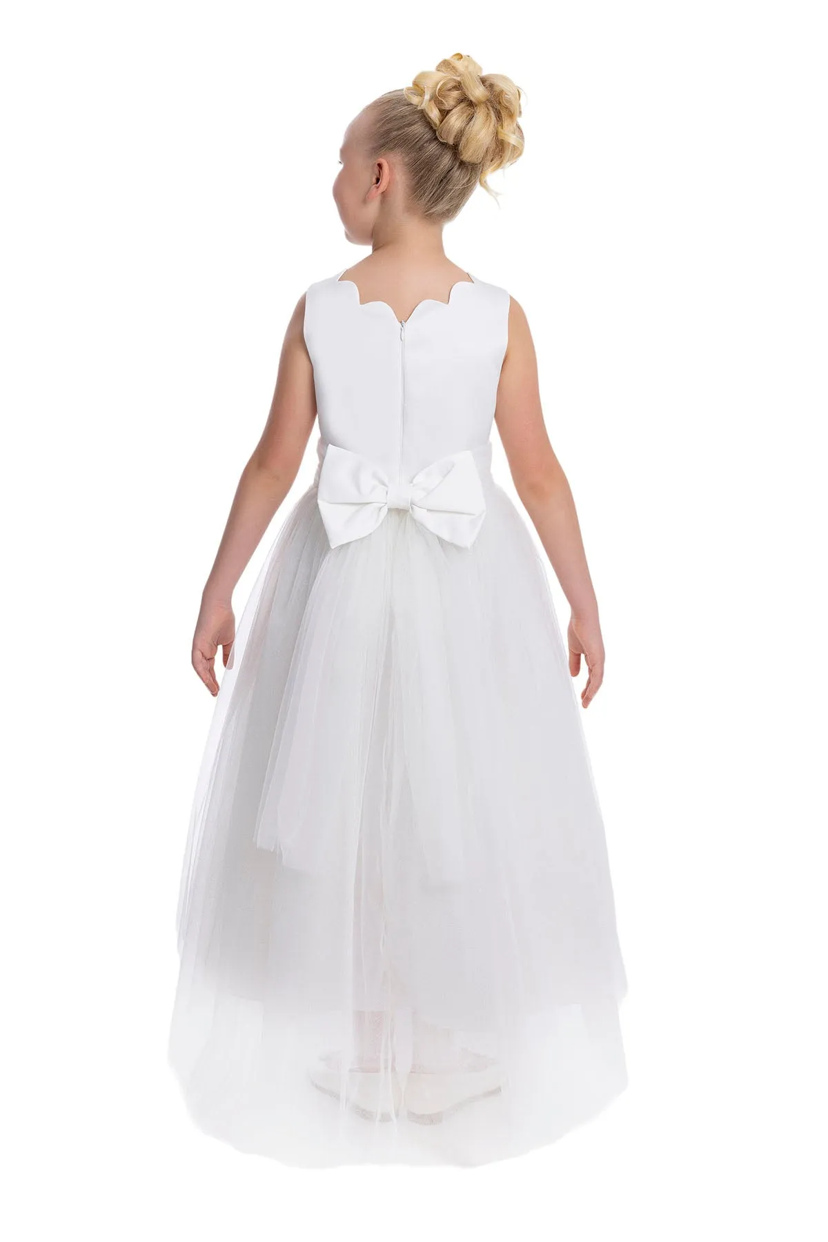 Tulle Maxi Dress in Off White Tutu Dress for Girls