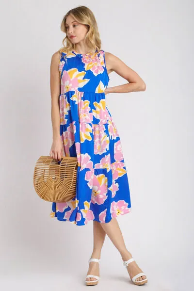 Umgee Tropical Punch Midi Dress