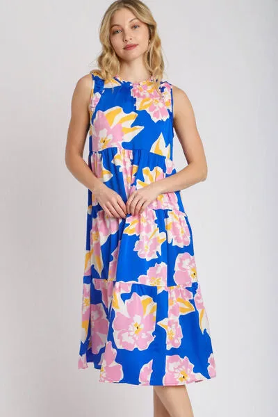 Umgee Tropical Punch Midi Dress