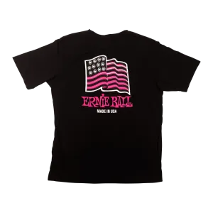 USA Ball End Flag T-Shirt 2X