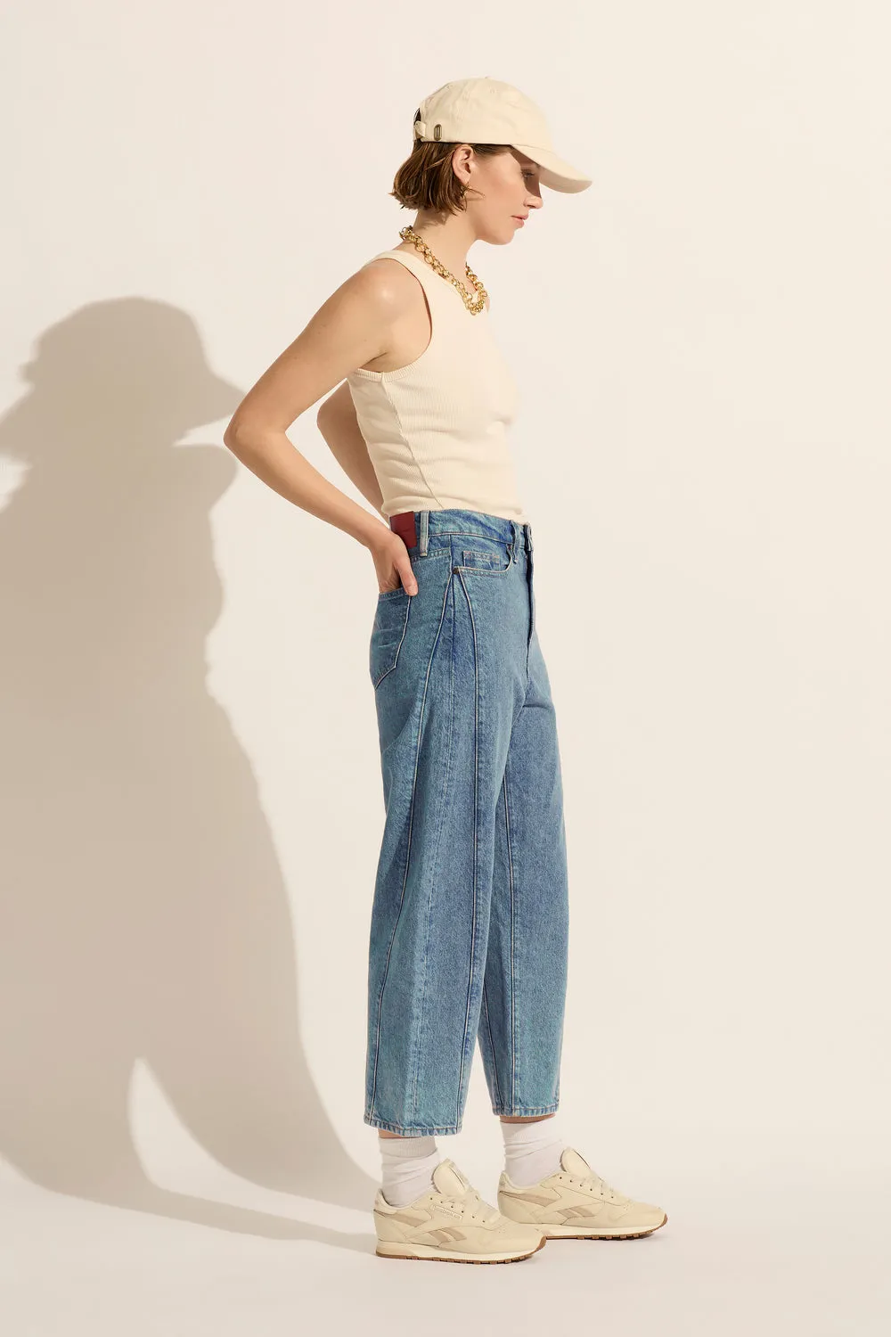 Utah Mid Barrel Leg Jean Heritage