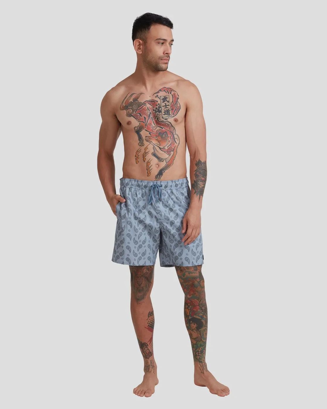 Vaisley Elastic Boardshorts 17"