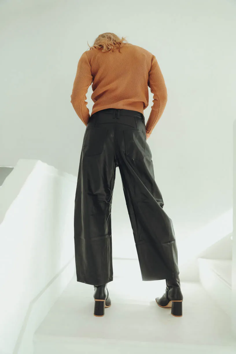 We The Free Good Luck Mid-Rise Vegan Barrel Jeans