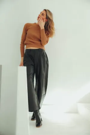 We The Free Good Luck Mid-Rise Vegan Barrel Jeans