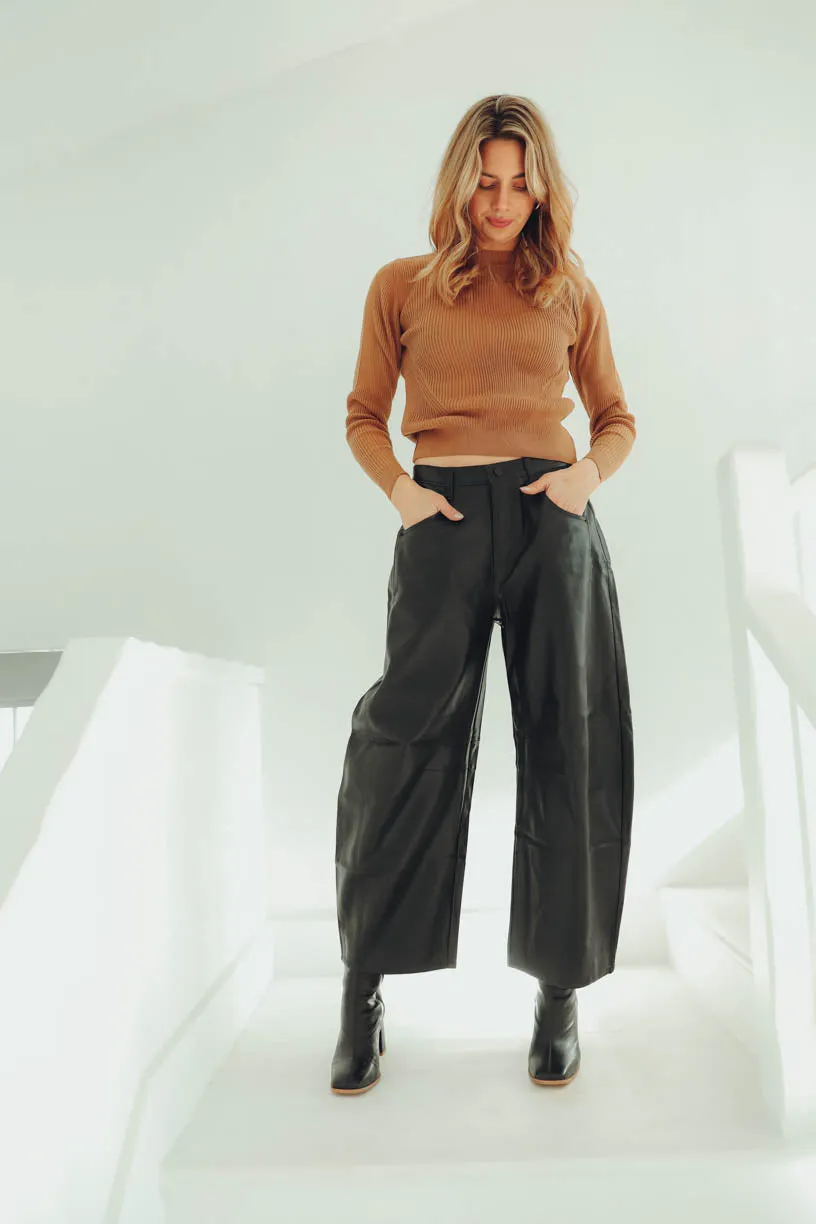 We The Free Good Luck Mid-Rise Vegan Barrel Jeans
