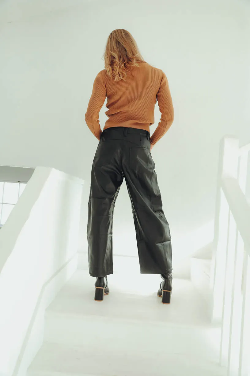 We The Free Good Luck Mid-Rise Vegan Barrel Jeans