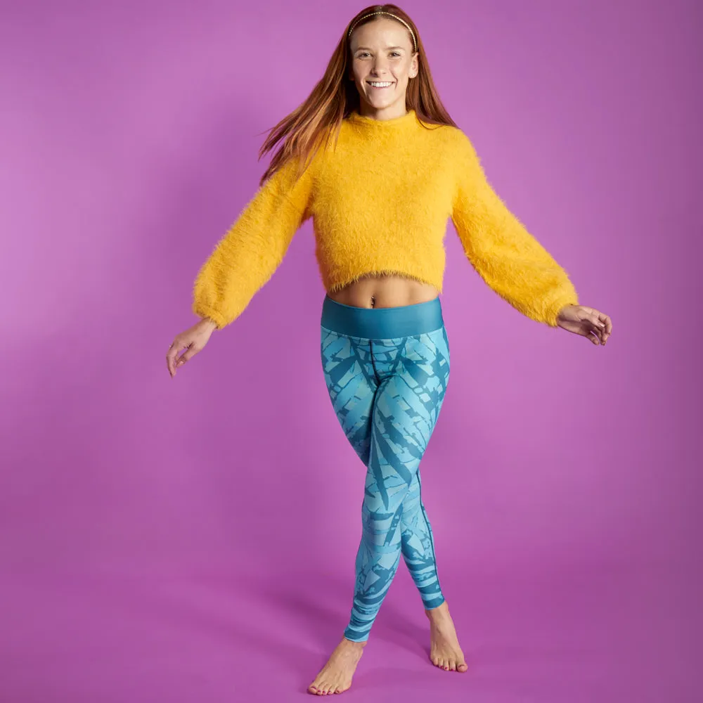 Wearable Art Leggings : Paradise