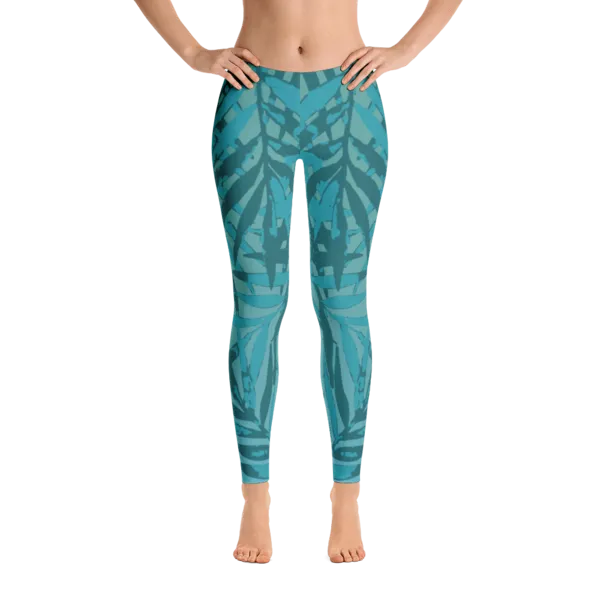 Wearable Art Leggings : Paradise