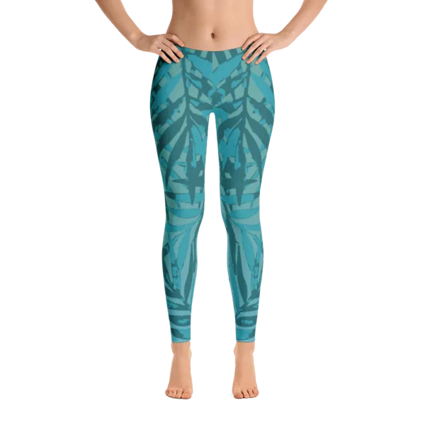 Wearable Art Leggings : Paradise