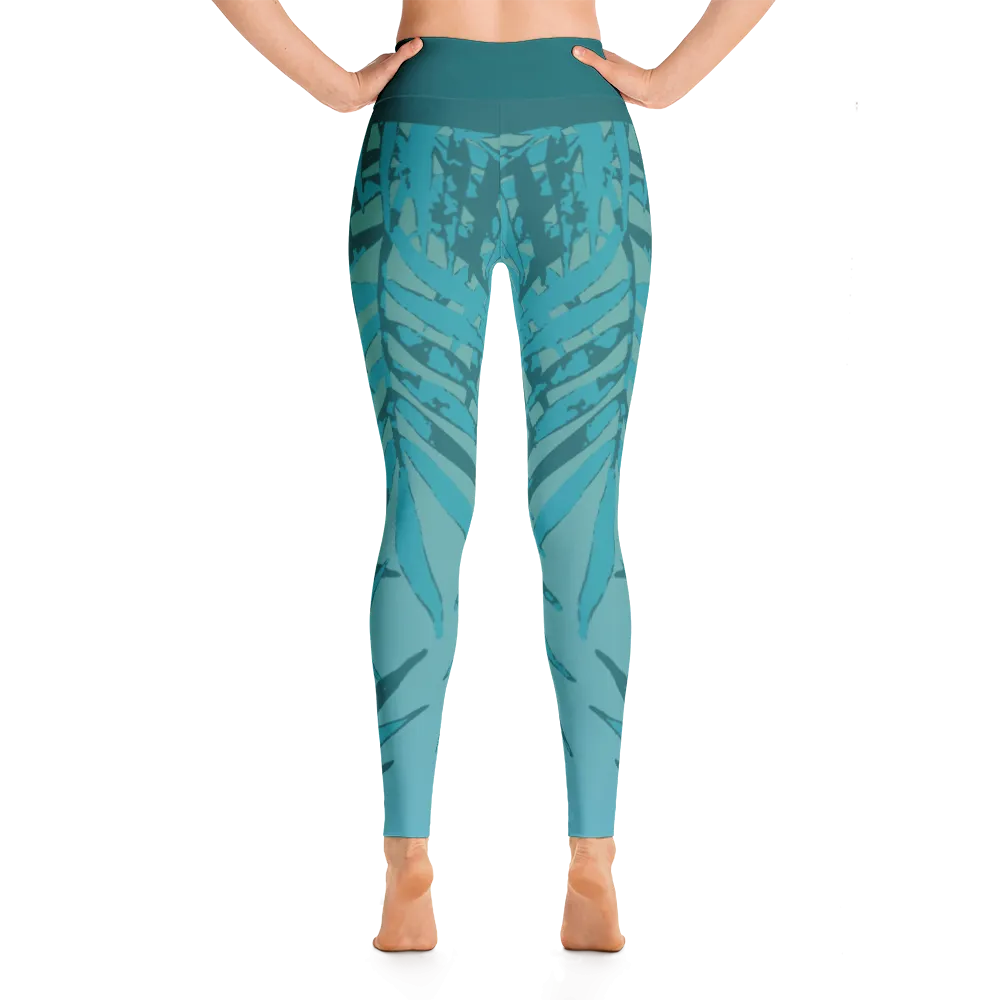 Wearable Art Leggings : Paradise