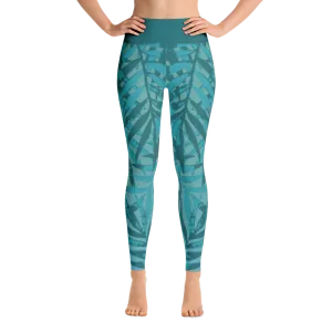 Wearable Art Leggings : Paradise