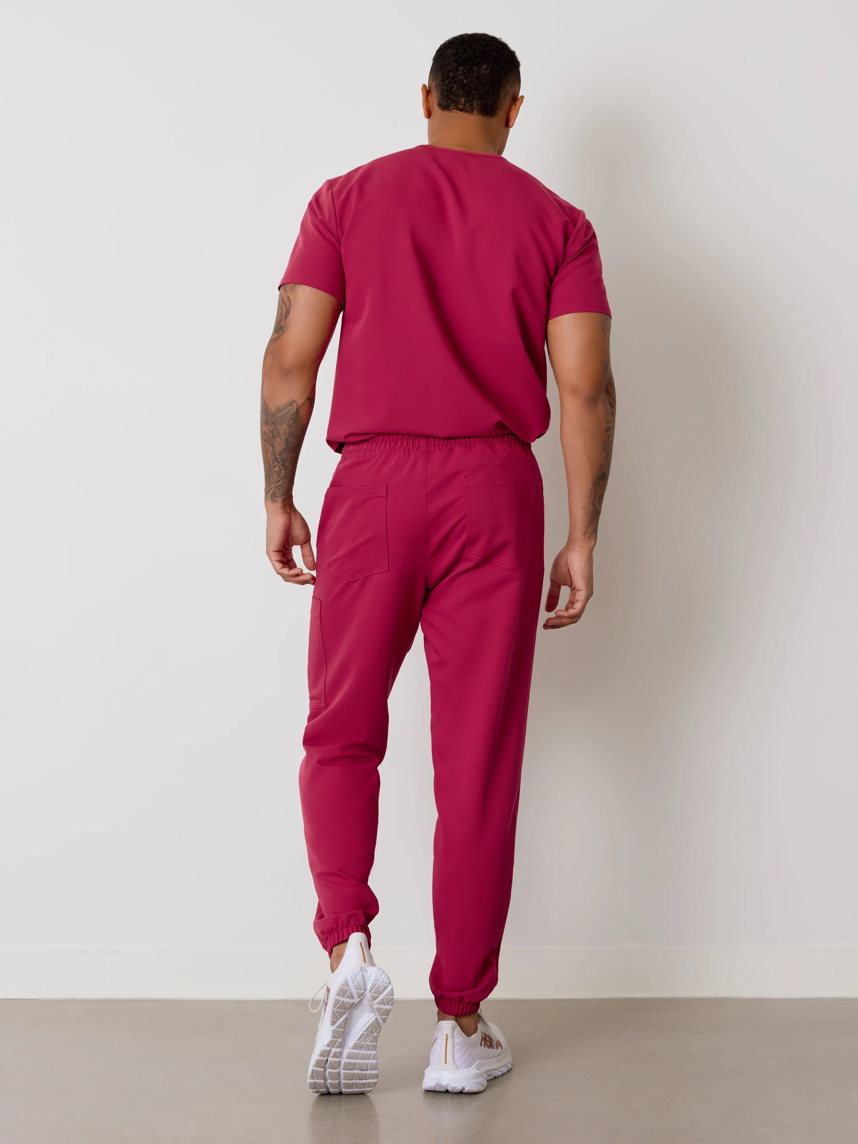WILLIAM RE-GARDE™ - BAIE SAUVAGE - Men's Jogger Pants - SILVADUR™||WILLIAM RE-GARDE™ - BAIE SAUVAGE - Pantalon Jogger - SILVADUR™