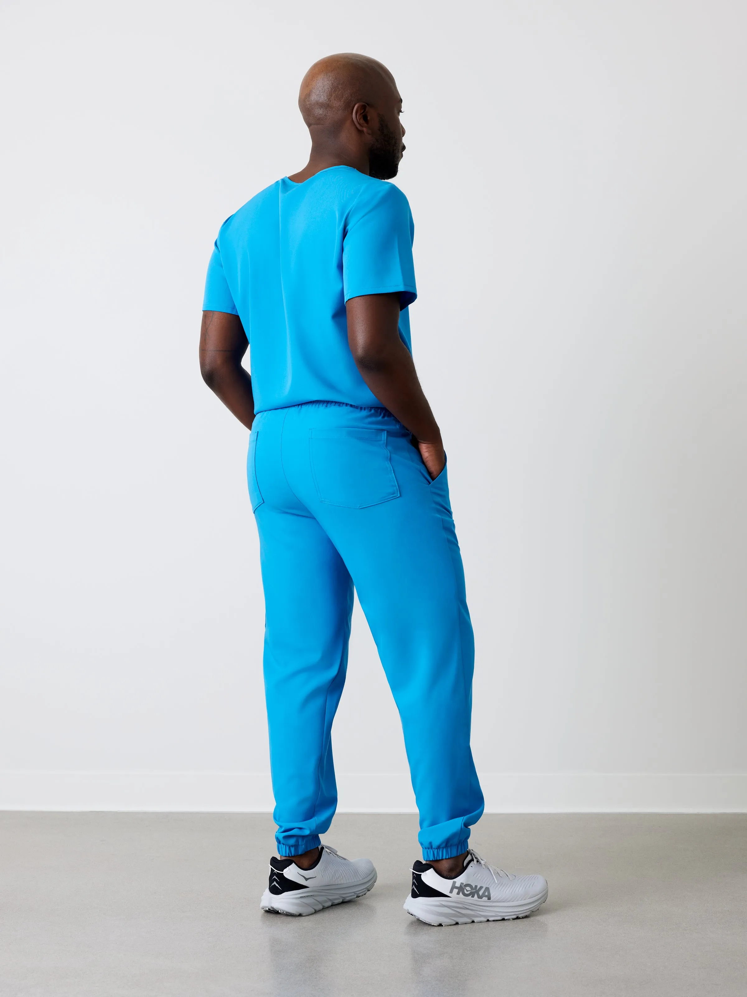 WILLIAM RE-GARDE™ - BLEU AZUR - Men's Jogger Pants||WILLIAM RE-GARDE™ - BLEU AZUR - Pantalon Jogger
