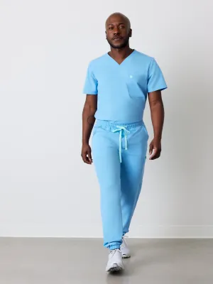 WILLIAM RE-GARDE™ - BLEU CLASSIQUE - Men's Jogger Pants - SILVADUR™||WILLIAM RE-GARDE™ - BLEU CLASSIQUE - Pantalon Jogger - SILVADUR™
