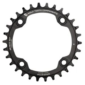 Wolf Tooth 96 Symmetrical BCD Chainring - 32t, 96 BCD, 4-Bolt, Drop-Stop, For Shimano Cranks