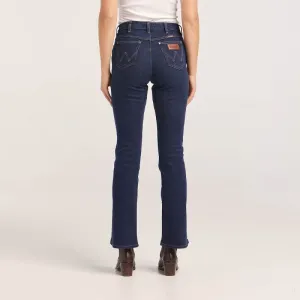 Wrangler Jeans Womens Mid Waist Bootcut Original Rinse (W/091040/OR5)
