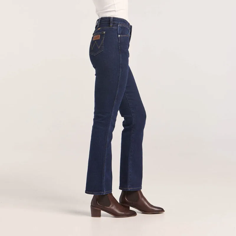 Wrangler Jeans Womens Mid Waist Bootcut Original Rinse (W/091040/OR5)